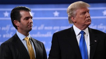 Trump Jr calls ‘nonsense’ on talks claiming father’s presidency profiting business