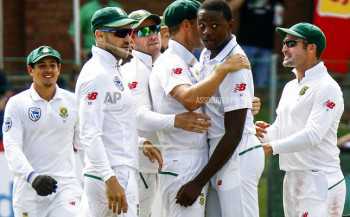 Australia out for 243 in 2nd test as Rabada takes 5