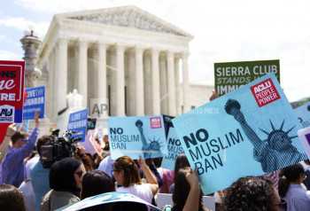 High court OKs Trump’s travel ban, rejects Muslim bias claim