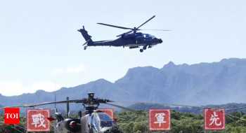 Taiwan's Apache fleet goes into service amid China tensions