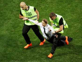 World Cup final pitch intruders jailed for 15 days