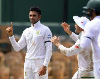 Proteas bounce back with Maharaj's eight-for