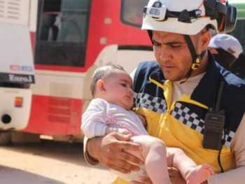‘White Helmets’ evacuated to Jordan