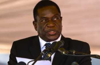 Zimbabwe’s president courting white voters