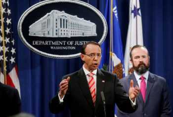 US deputy attorney general: Republican lawmakers launch move to impeach