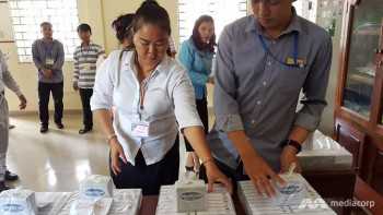 Cambodia sets up polling stations in preparation for Sunday election
