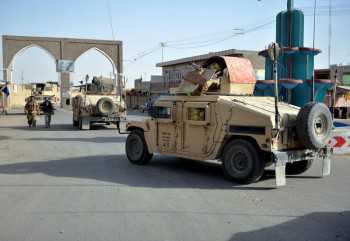 U.S. advising Afghan forces in battle for eastern city