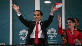 Indonesia president Widodo opens 18th Asian Games