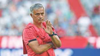 Angry Mourinho shows defiance but has few answers