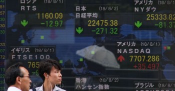 Asia markets mixed as NAFTA talks and US-China trade tensions remain in focus