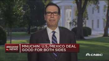 Mnuchin now praises China for supporting its currency, saying that is not manipulation