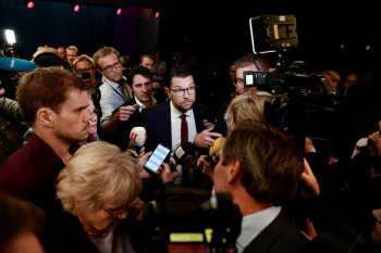 Swedish anti-immigrant party strong in preelection polling