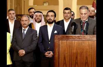 Iraq elects Iran-backed Sunni as parliament speaker
