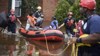 Thousands urged to flee ahead of post-Florence flooding in South Carolina