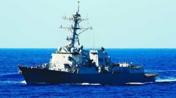 Chinese warship in ‘unsafe’ encounter with US destroyer in South China Sea