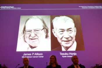 Japanese, American win Nobel medicine prize for cancer therapy