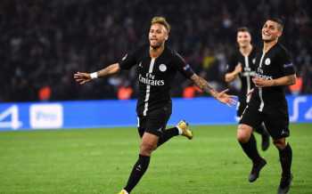 Neymar hattrick fires PSG