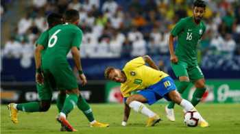 Subdued Brazil beat Saudi Arabia