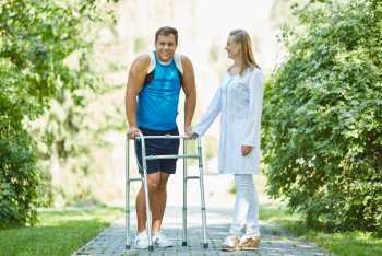 Spinal stimulation helps men with paraplegia walk again