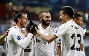 Benzema scores twice as Real Madrid thrash Viktoria Plzen 5-0