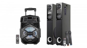 Intex launches new trolley and tower multimedia speakers