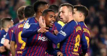 Malcom rescues draw for Barca in cup semi against Real