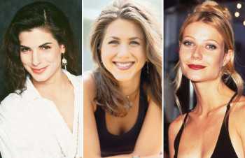 Glamour shots of 1990s stars