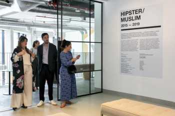 Hipsters and Muslims pose side by side to challenge prejudice