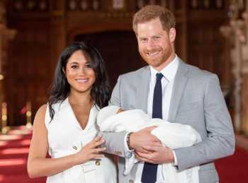 Meghan and Harry share new picture of baby Archie's tiny royal feet
