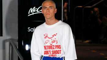 'Don't shoot': The controversial Vetements T-shirt that references the Lebanese Civil War