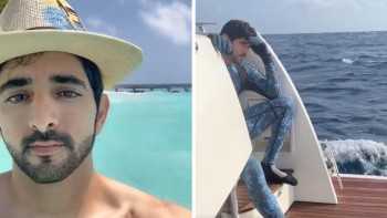 Sheikh Hamdan in the Maldives: this is the stunning private island hotel where the Dubai royal stayed