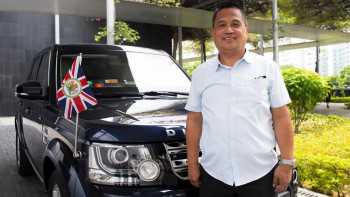 Filipino driver is awarded British Empire Medal from Queen Elizabeth II