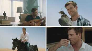 Chris Hemsworth stars in a new property advert filmed in Dubai