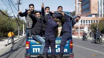 Hundreds protest against Nepali PM's unexpected dissolution of parliament