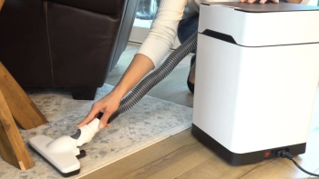 Try this unique trash and vacuum cleaner combo for $50 off