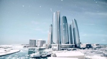 Viral tourism video shows Abu Dhabi blanketed in snow
