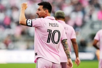 Lionel Messi shines again in first Inter Miami start, scores twice in 4-0 win over Atlanta