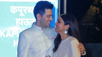 Parineeti Chopra and Raghav Chadha celebrate engagement in New Delhi