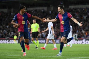 UCL: Five-Star Barca Bounce Back, Man City Run Riot