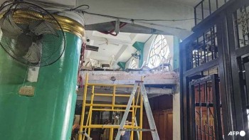 One dead, 53 hurt as Philippine church balcony collapses during mass