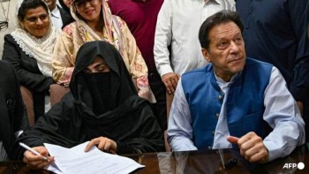 Pakistan ex-PM Khan's wife back home after residence declared 'sub-jail'